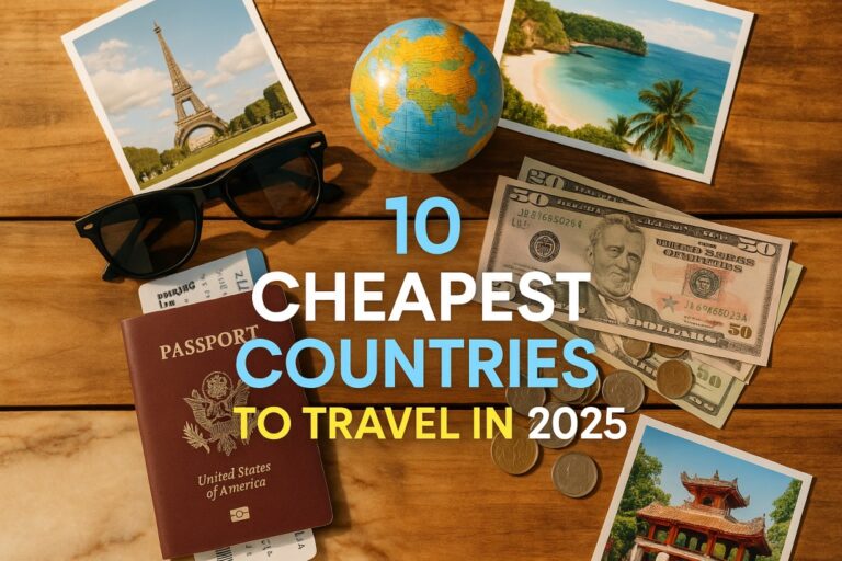10 Cheapest Countries to Travel in 2025