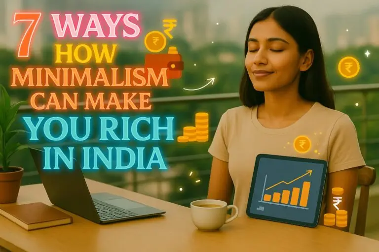 How Minimalism Can Make You Rich in India
