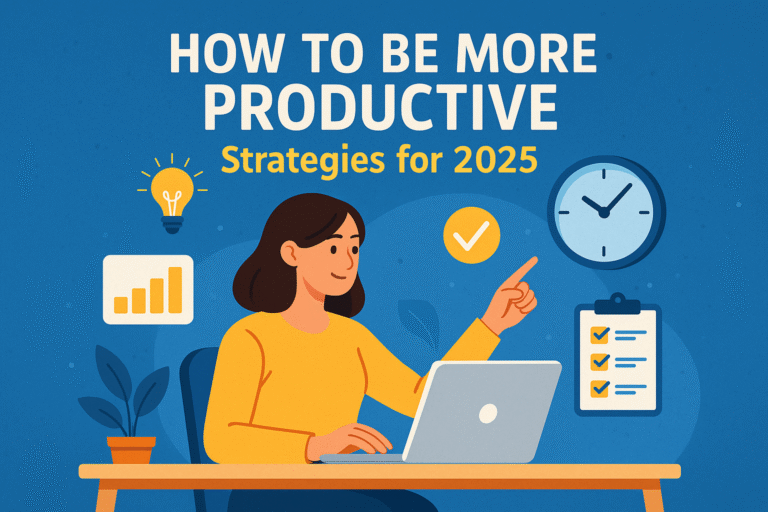 How to Be More Productive in 2025