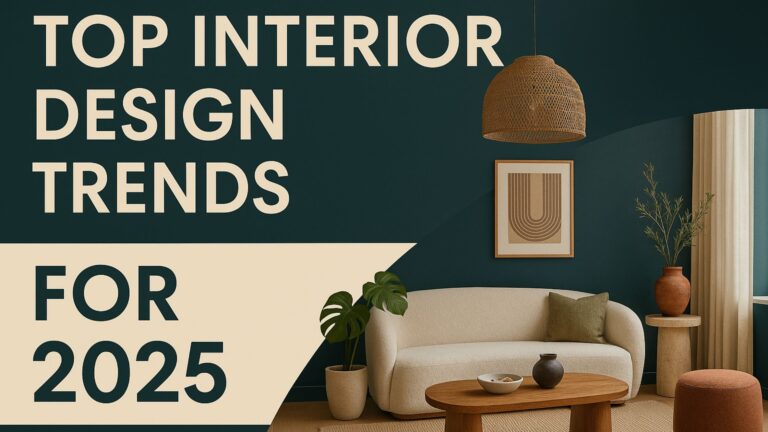 Top Interior Design Trends for 2025
