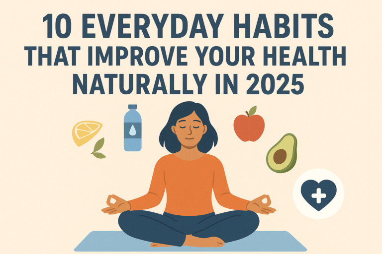 10 Everyday Habits That Improve Your Health Naturally in 2025