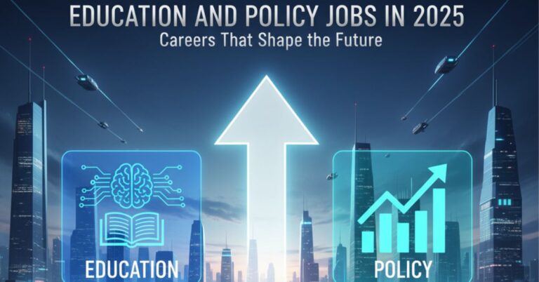 Education and Policy Jobs in 2025: Careers That Shape the Future